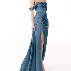 Corset bridesmaid gown